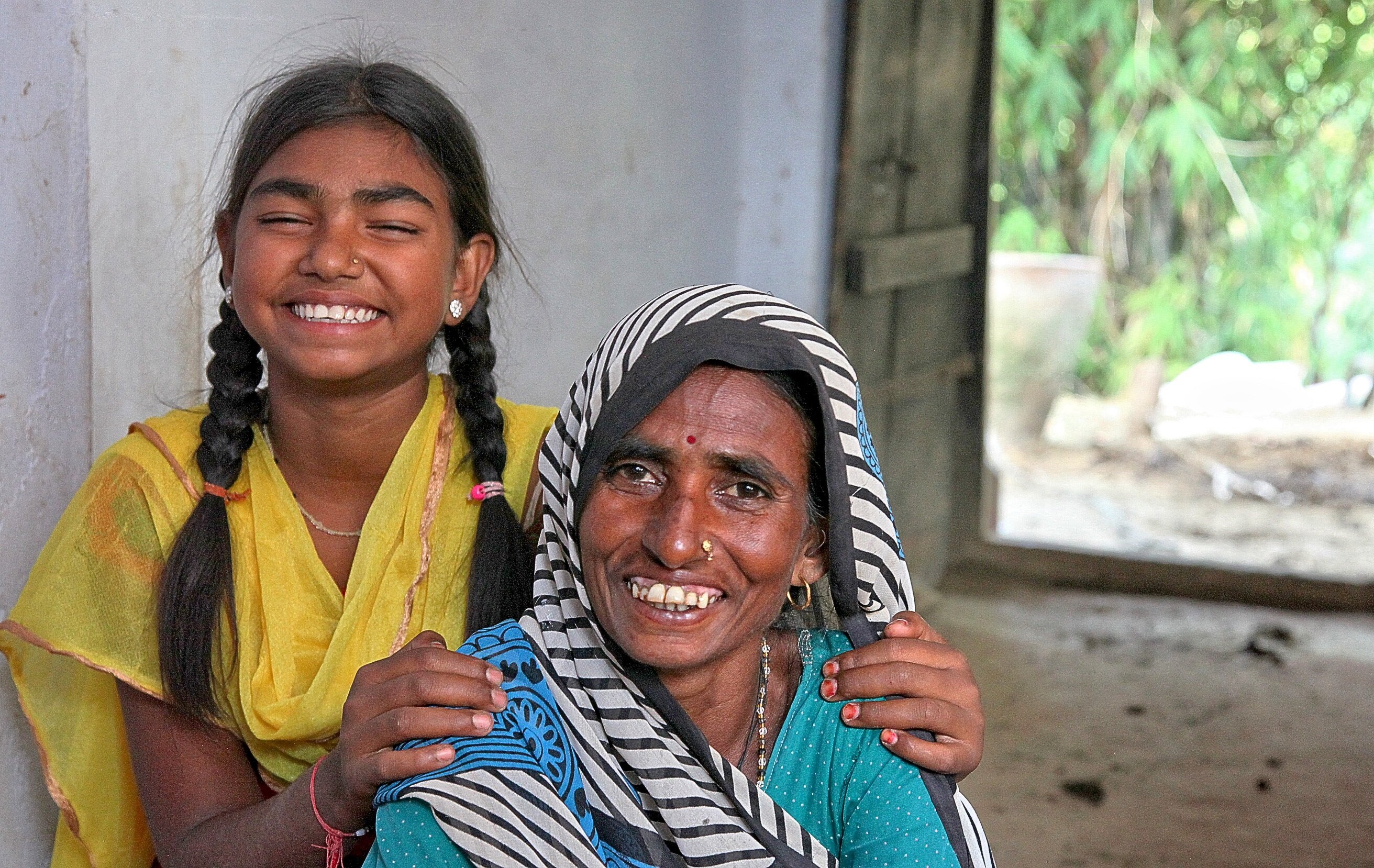 Komal and her mother